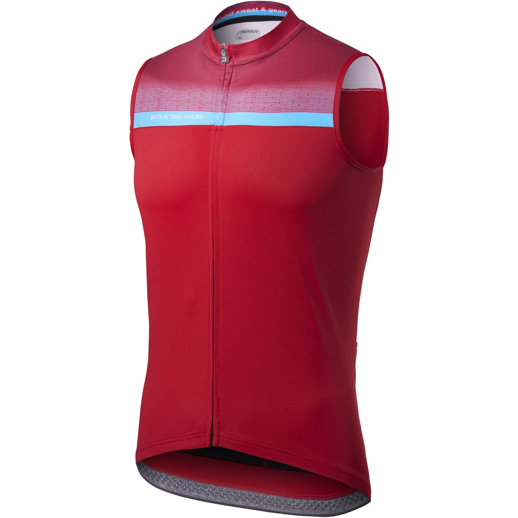 Picture of Dotout Rainbow Sleeveless Jersey Men - red