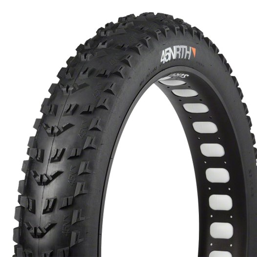 Picture of 45NRTH Flowbeist Fatbike Folding Tire - Tubeless Ready - 26x4.6 Inches - 120TPI