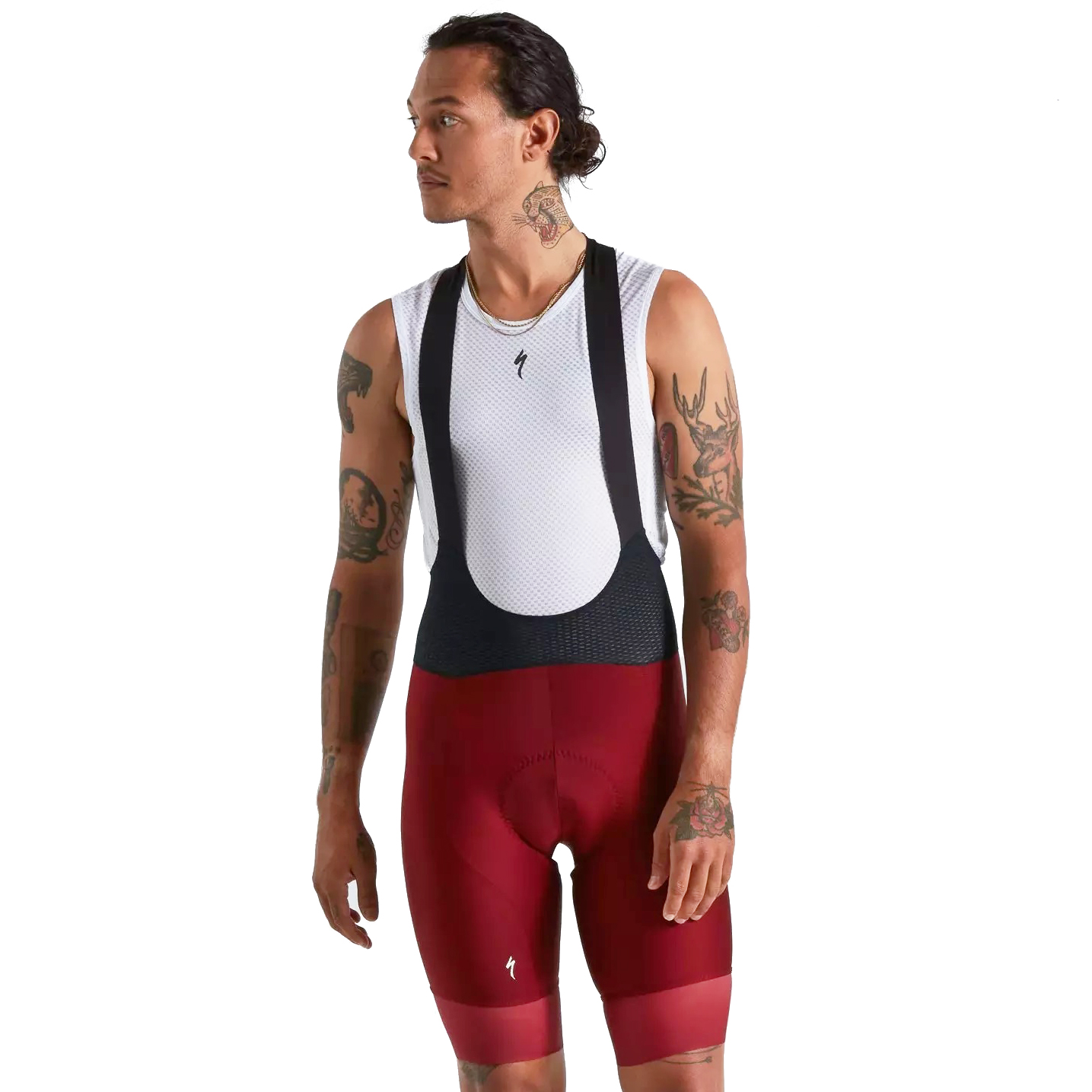 Picture of Specialized SL R Bib Shorts - maroon