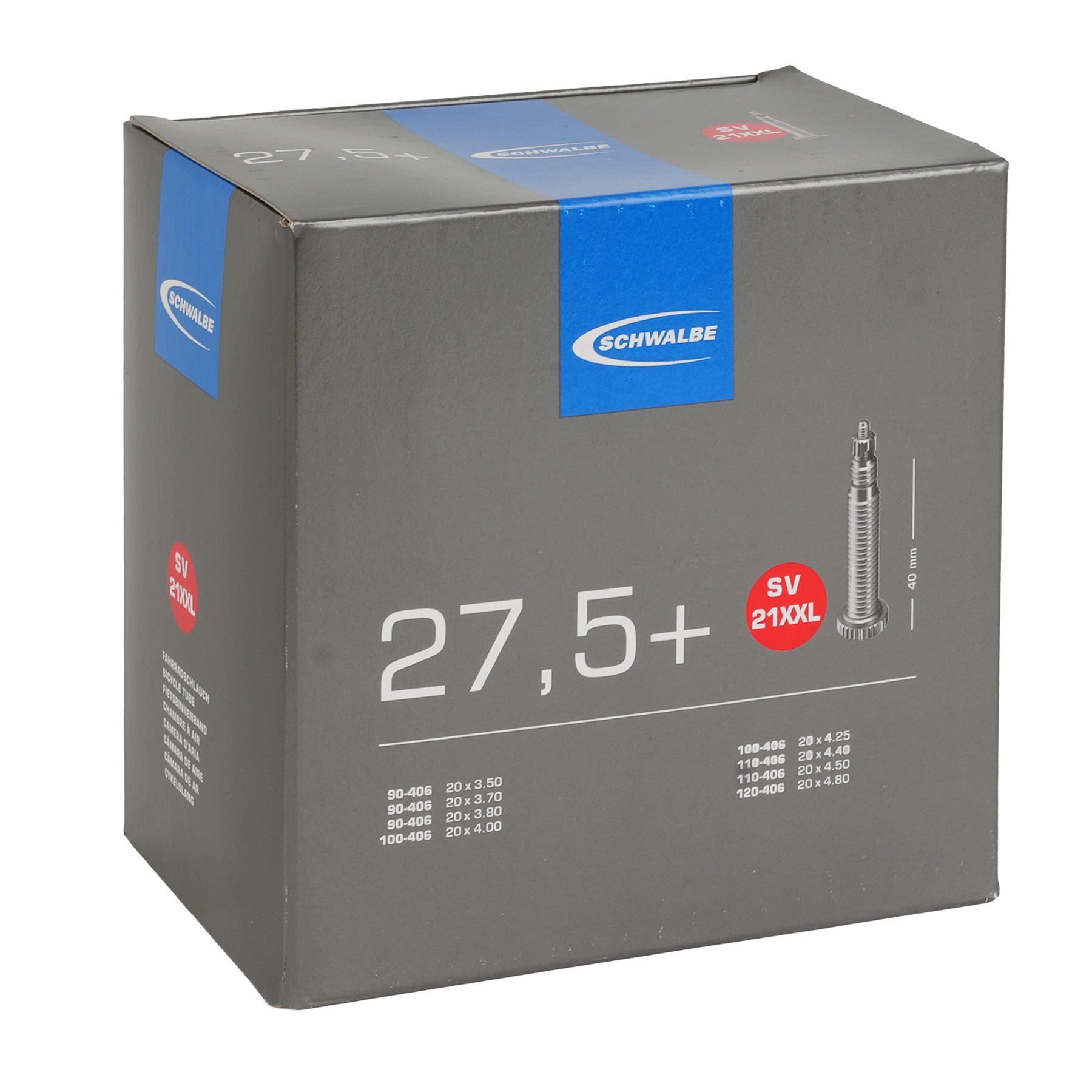 Schwalbe Inner Tube - No. 21XXL | 27.5