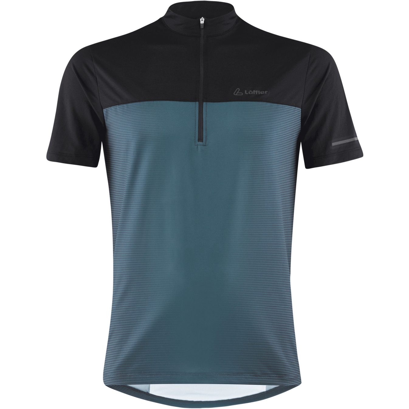 Foto de Löffler Camiseta Ciclismo Half Zip Hombre - Glow - dark petrol 984