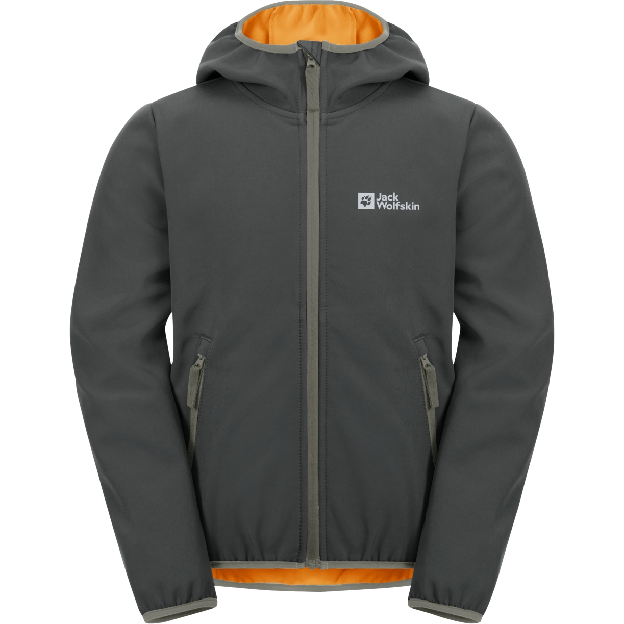 Produktbild von Jack Wolfskin Fourwinds Jacke Kinder - slate green