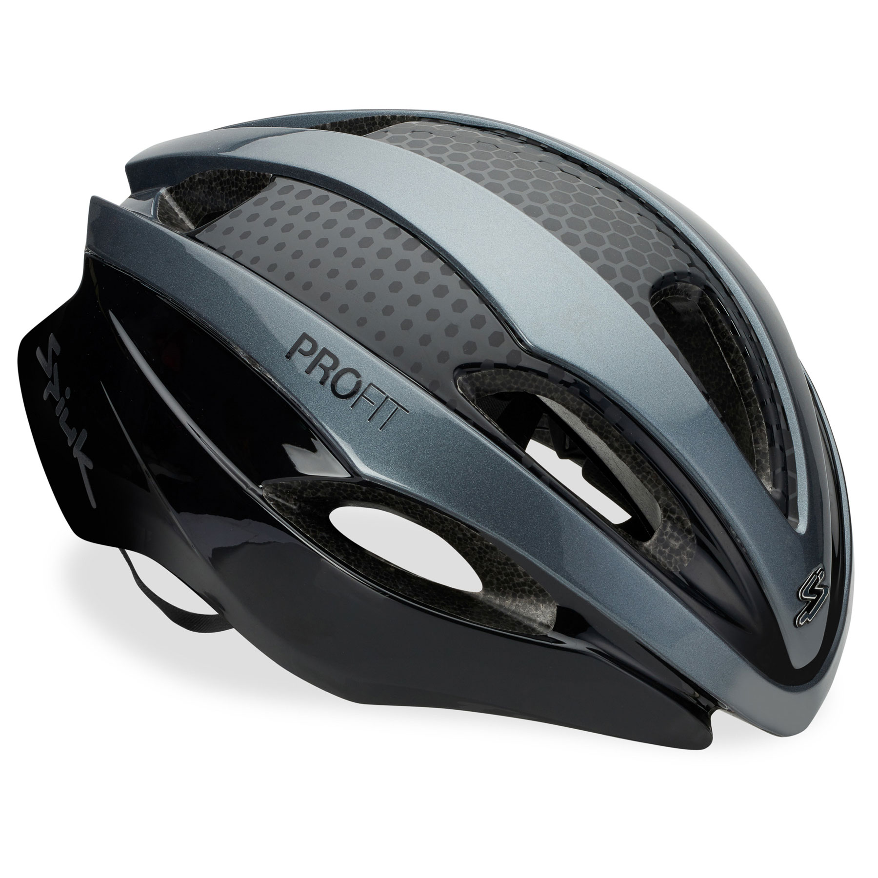 Image of Spiuk PROFIT Aero Helmet - black/anthracite