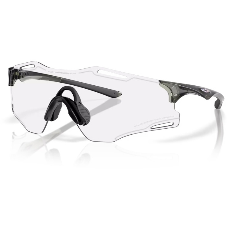 Photo produit de Oakley Lunettes - Cybr Zero - Polished Black/Clear - Black Iridium Photochromic - OO9512D-0639