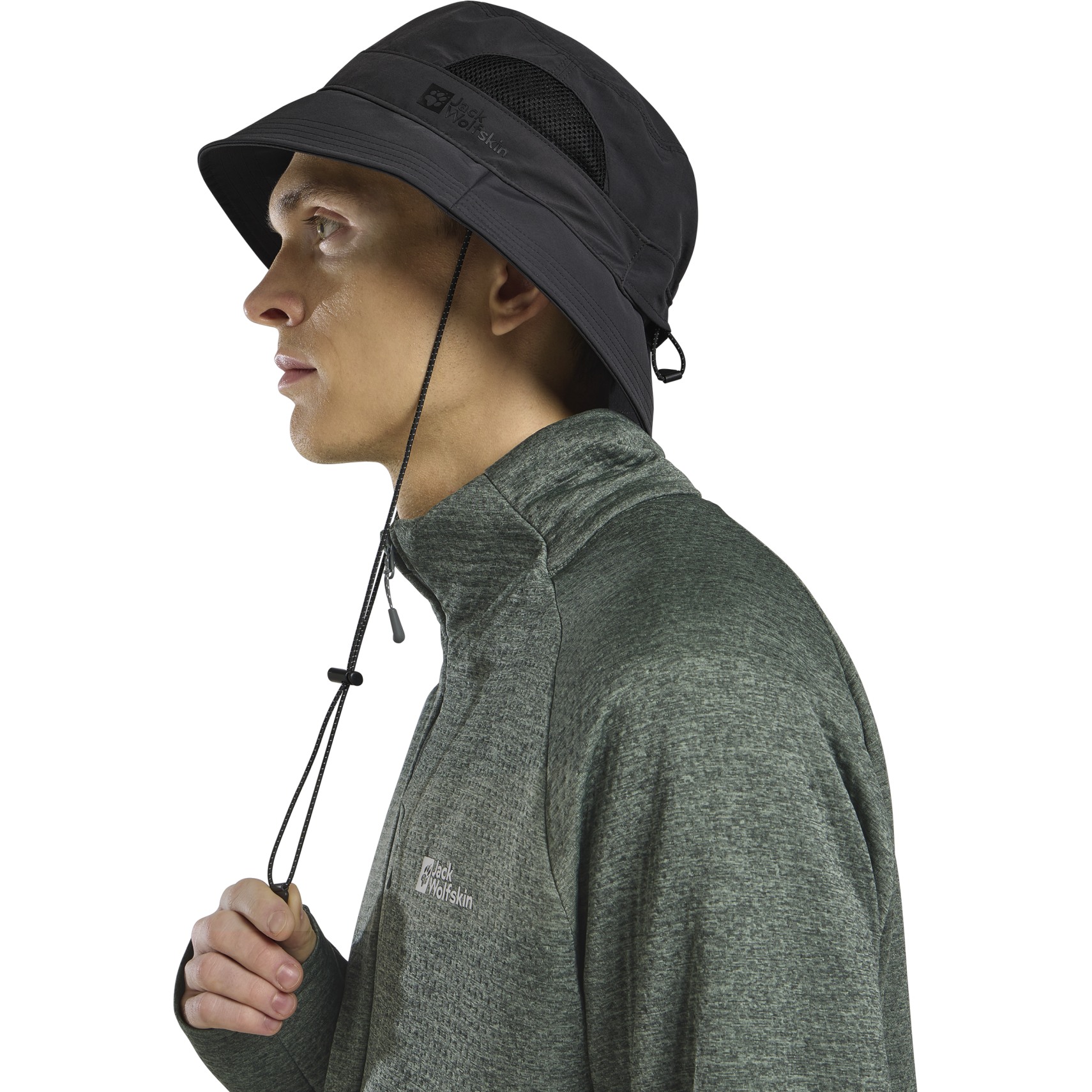 Jack Wolfskin Vent Bucket Hat - phantom | BIKE24
