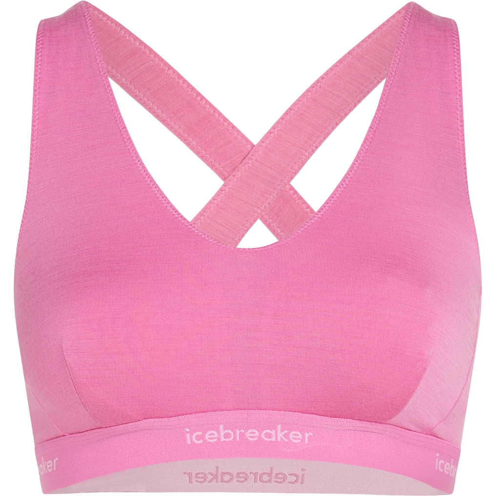 Image of Icebreaker Merino 125 Cool-Lite™ Sprite Racerback Bra Women - Pop