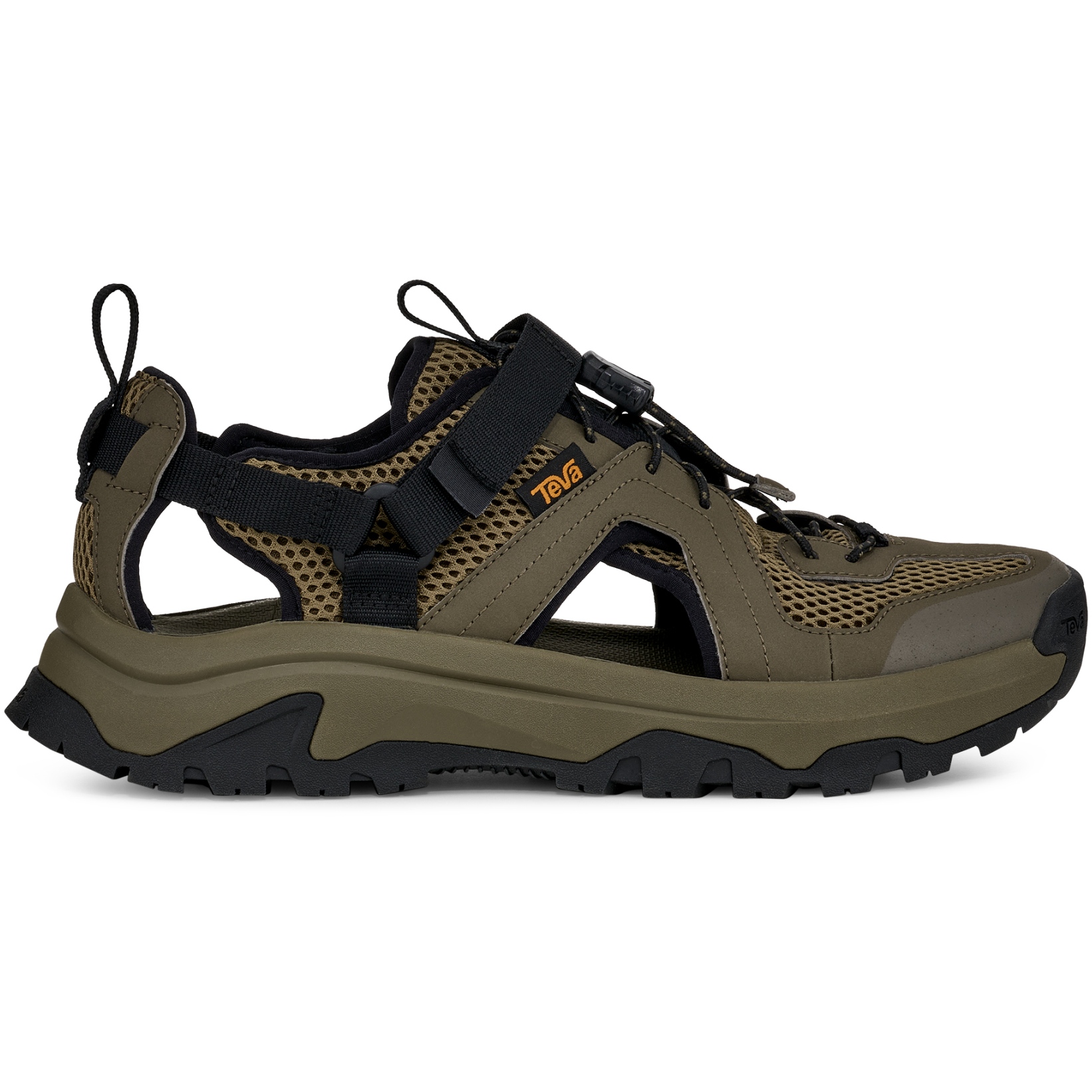 Teva Men Olive Green and Navy Closed-Toe Hiking Sandals Morning all! Here main image 2
