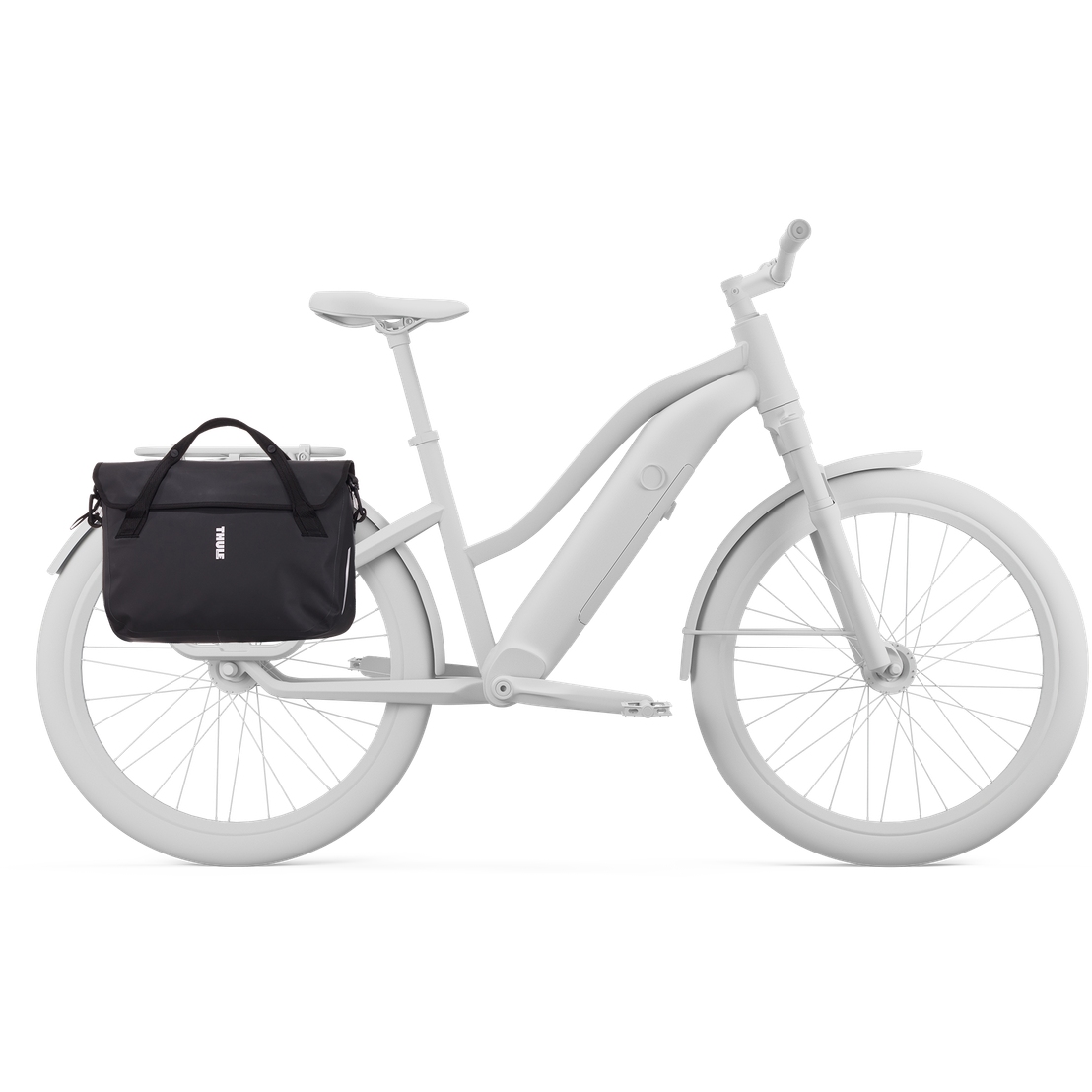 Thule Shield Gepäckträger-Set Wasserdicht – 2x25 L, Rolltop-Verschluss, Einfache Montage Für Radreisen