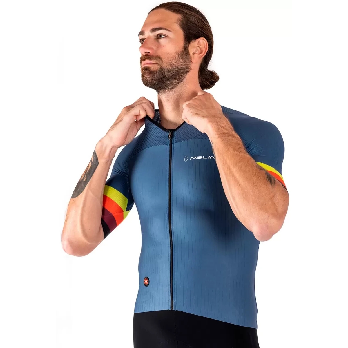Nalini Veste Vélo Homme - Race Warm - beeren/cumin 4100