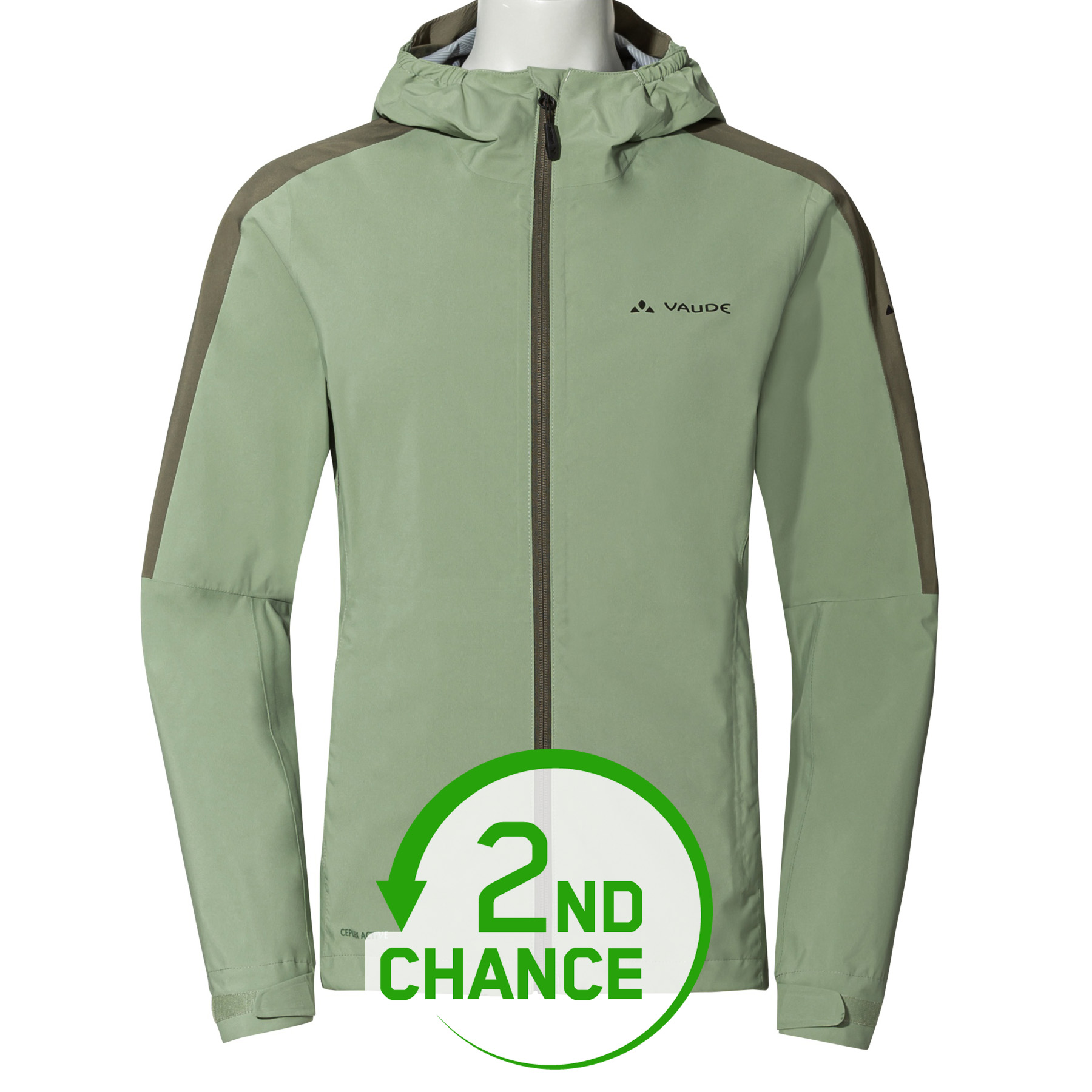 Picture of Vaude Moab Rain Jacket II Women - willow green - 2nd Choice