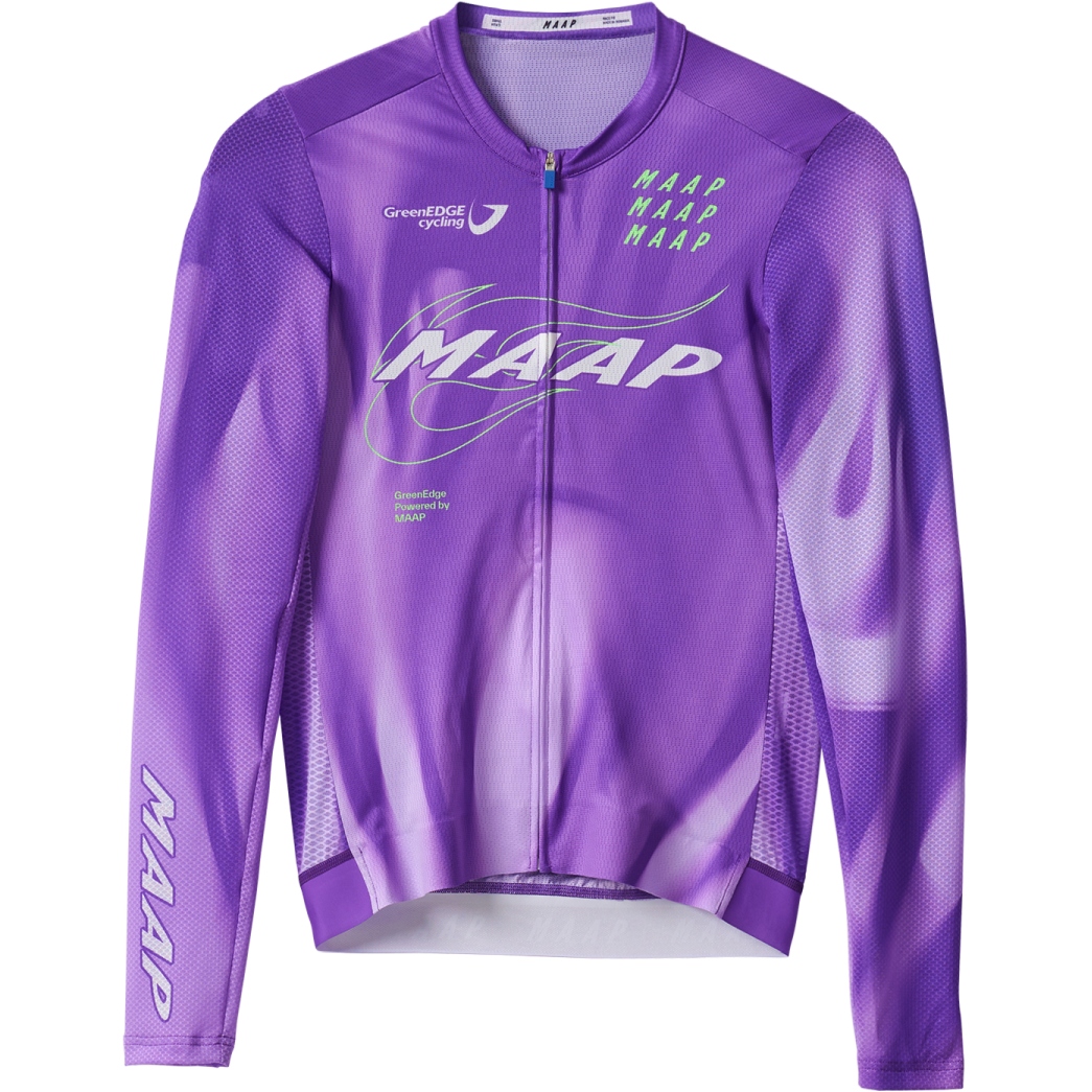 MAAP WorldTour 26 Pro Air 3.0 Long Sleeve Jersey Men - electric