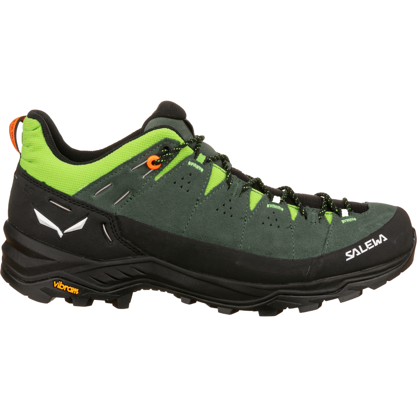 Picture of Salewa Alp Trainer 2 Hiking Shoes - raw green/black 5331
