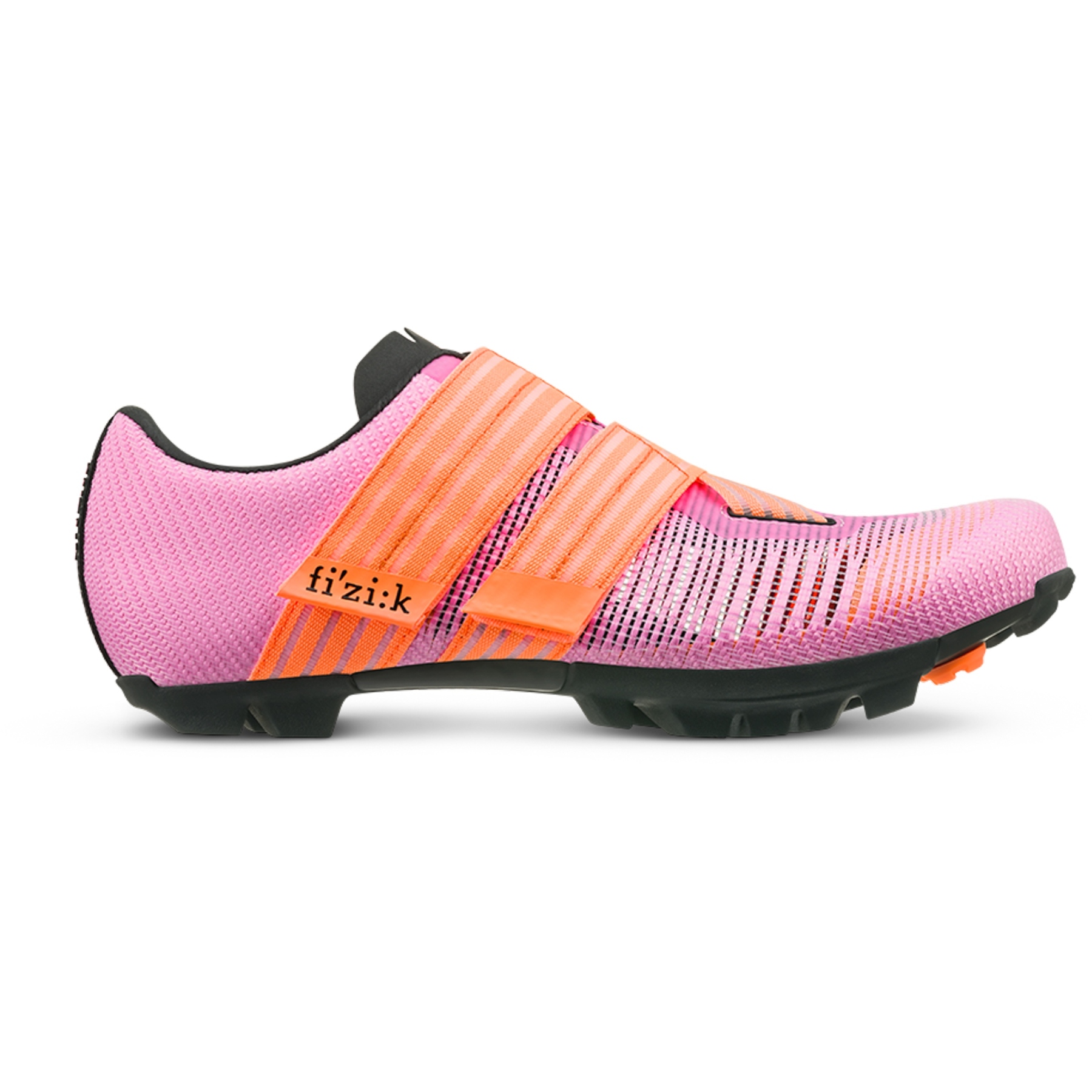 Foto de Fizik Zapatillas Gravel &amp; MTB - Vento Powerstrap Aeroweave X - coral / orange