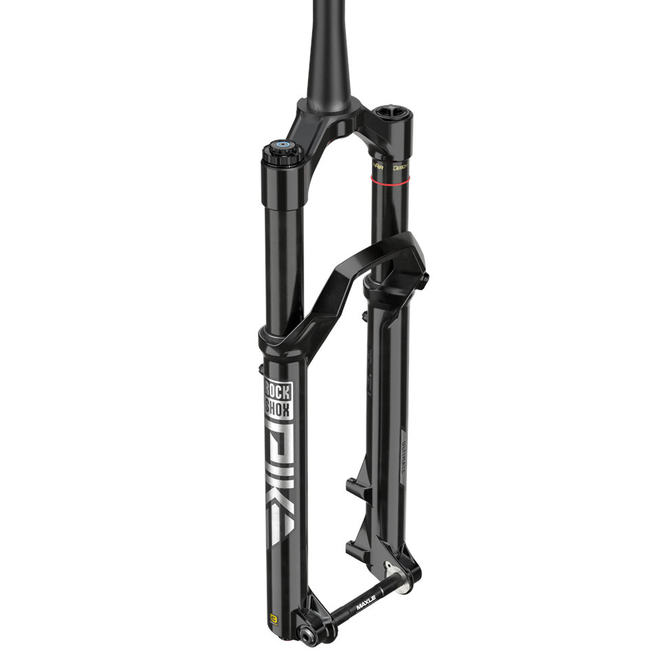 Picture of RockShox Pike Ultimate Charger 3 RC2 Debon Air+ Suspension Fork - 29&quot; - 130mm - 44mm Offset - Tapered - 15x110mm Boost - gloss black