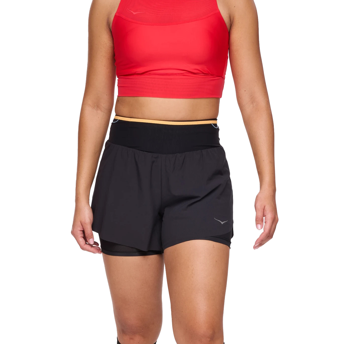 Productfoto van Hoka Skyglide Trail-Short Dames - zwart