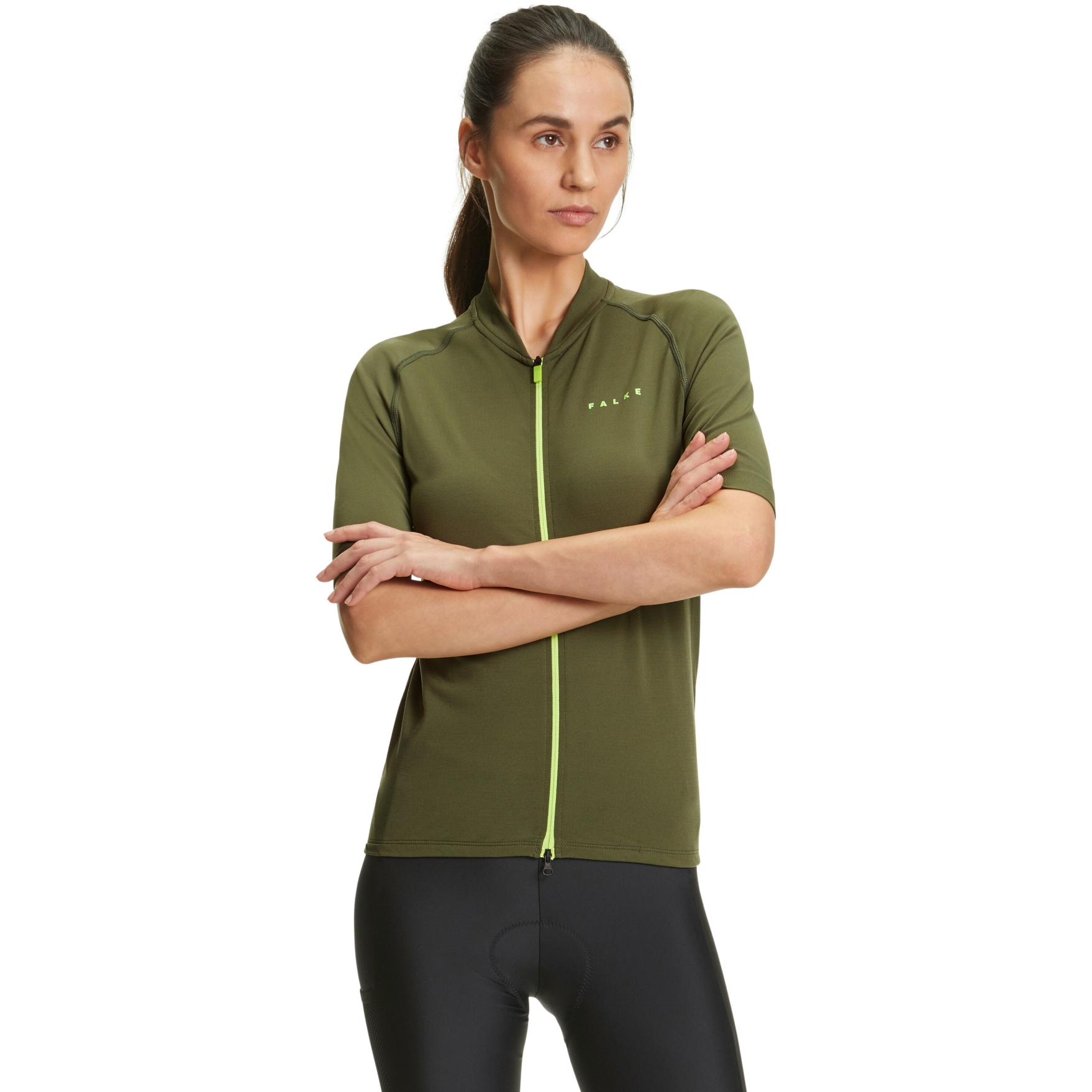 Picture of Falke BC Short Sleeve Jersey Women - herb 7754