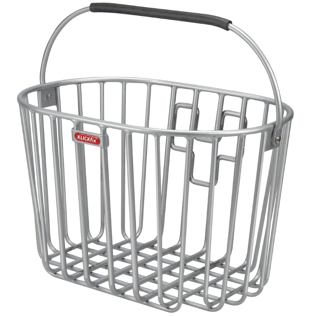 Picture of KLICKfix Alumino Handle Bar Basket 0393 - silver