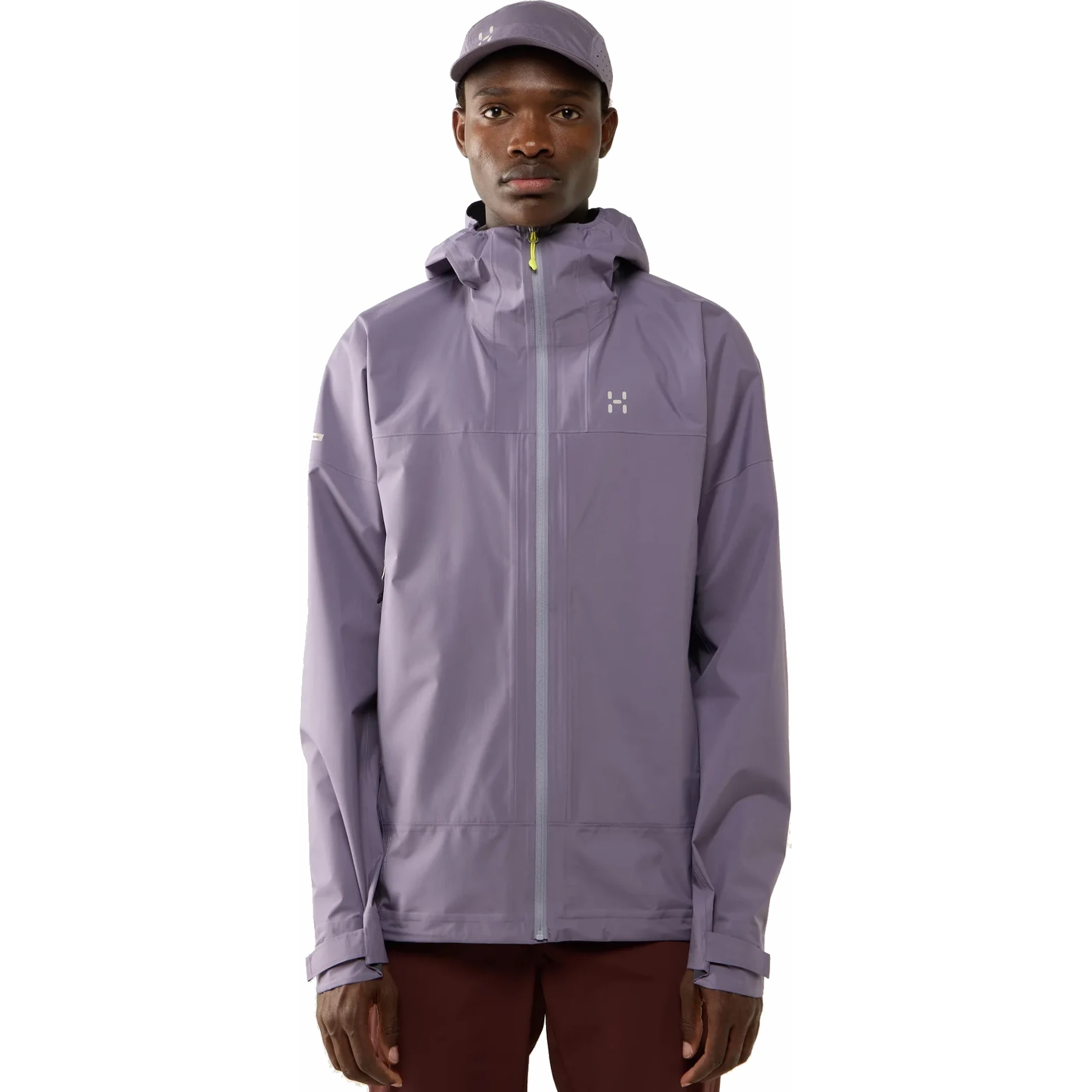 Haglöfs L.I.M Airak 2.5L Rain Jacket Men - purple fog 5YK | BIKE24