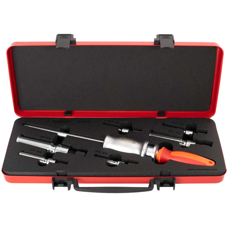 Съемник внутренних подшипников Unior Bike Tools 689/2BI-US, красный