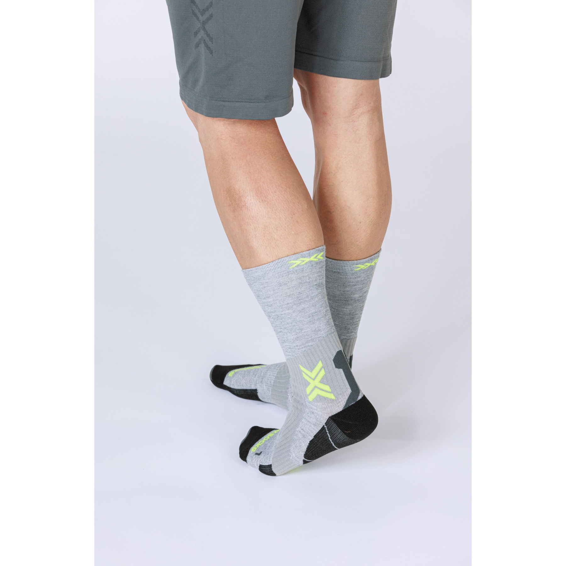 X-Socks Chaussettes de course Run Perform Warm Crew x black