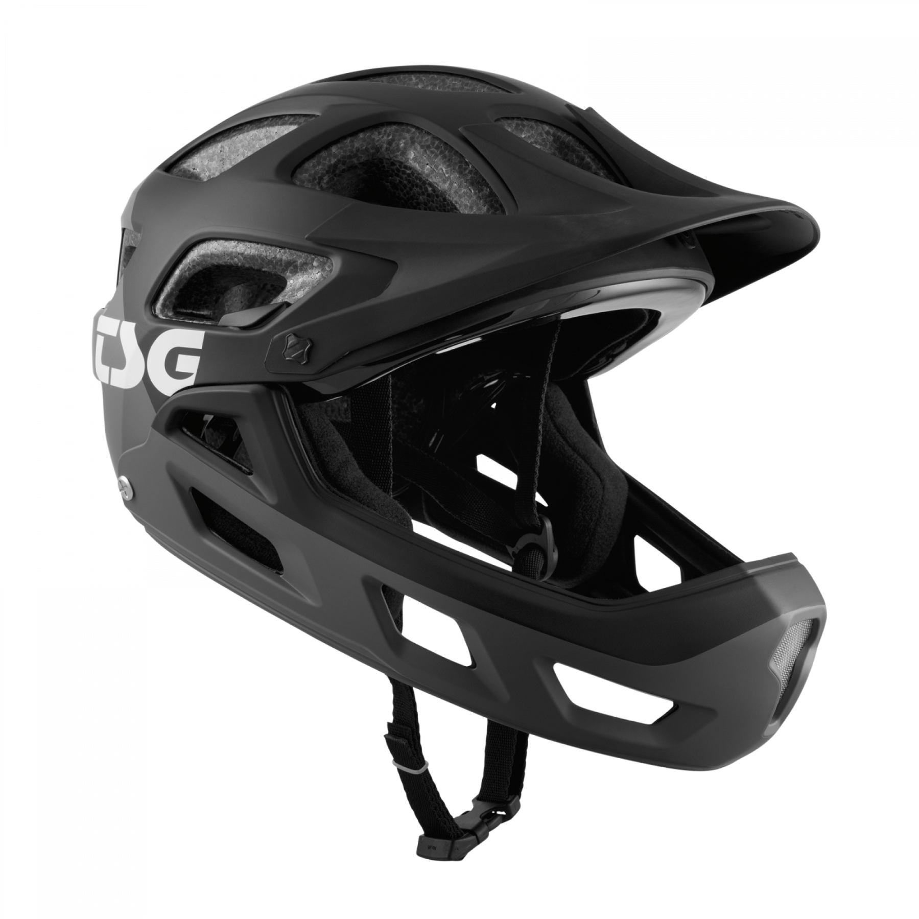 Foto van TSG Seek FR Graphic Design Helmet - flow grey-black