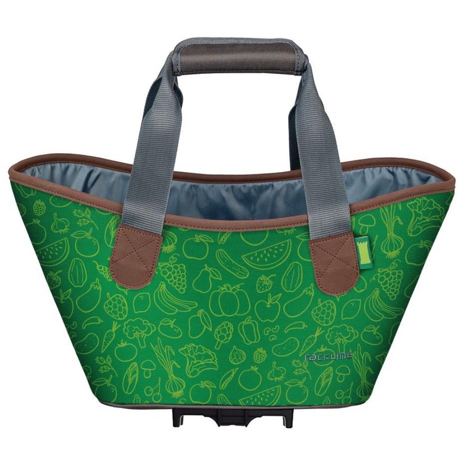 Produktbild von Racktime Agnetha 2.0 Gepäckträger-Einkaufstasche 15L - veggie