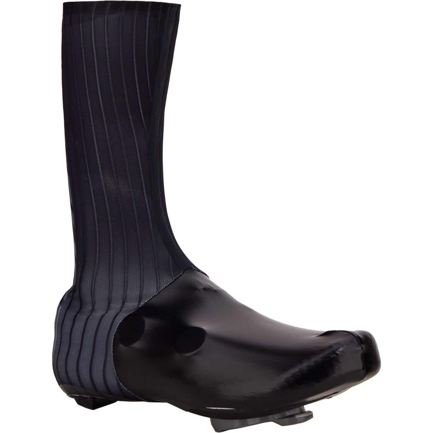 Santic Copriscarpe Ciclismo MTB - Interno In Pile, Con Cerniera, Taglia L Nero - Foto 4