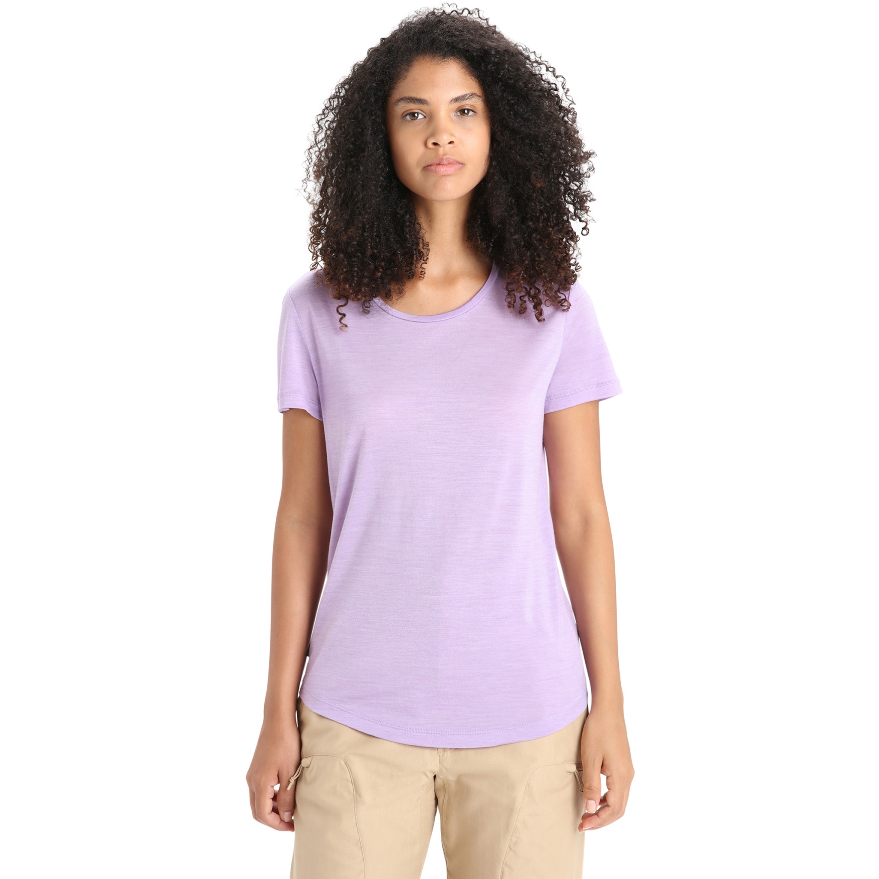 Foto de Icebreaker Camiseta Mujer - Sphere II - Purple Gaze