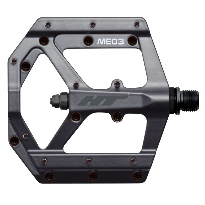 Picture of HT ME03 EVO+ Flat Pedal Magnesium - stealth black