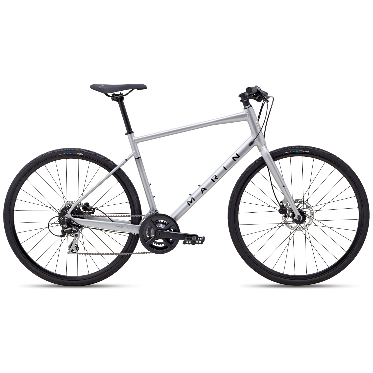 Picture of Marin FAIRFAX 2 - Fitness Bike - 2023 - gloss silver / black