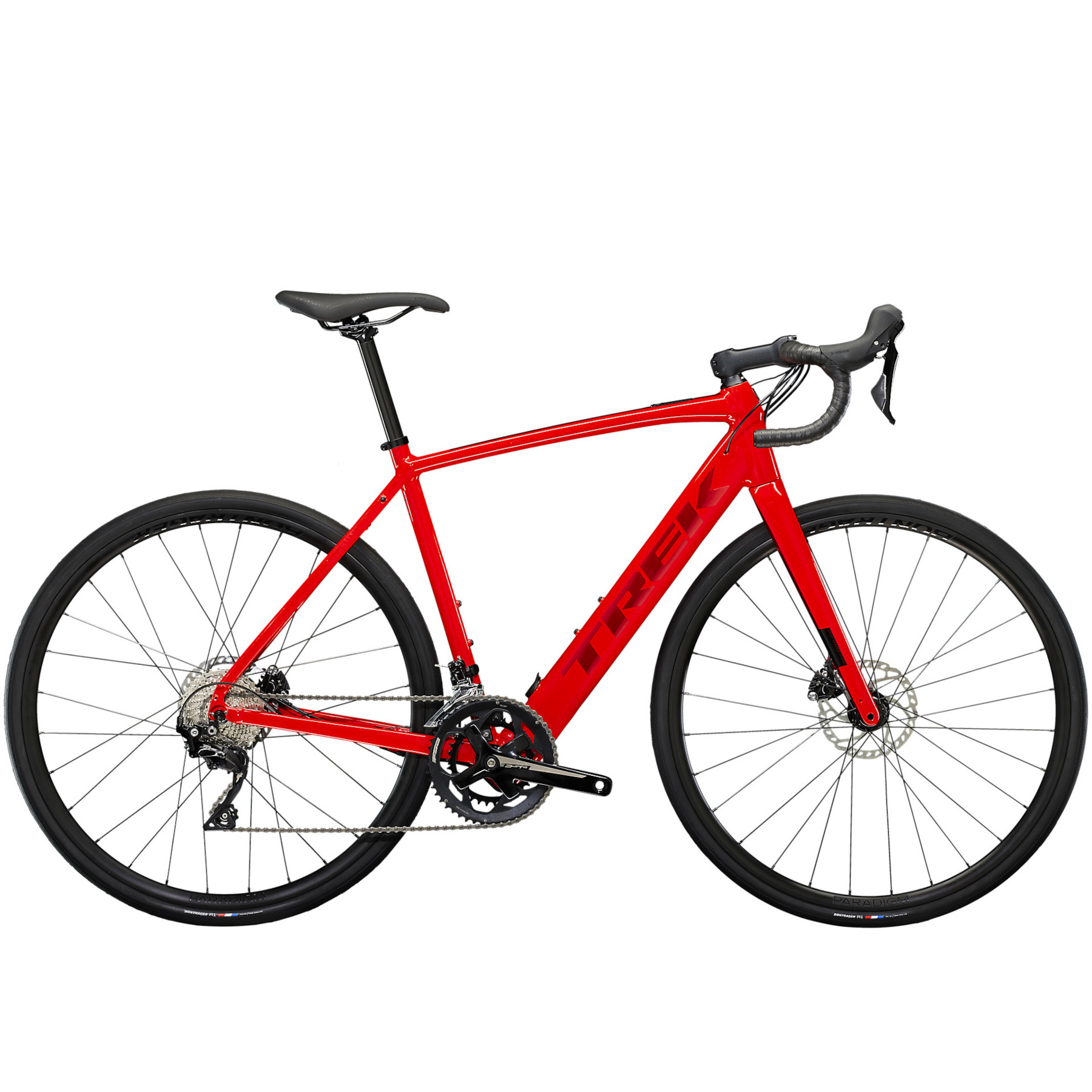 Productfoto van Trek Domane+ AL 5 Electric Road Bike - 2024 - Viper Red