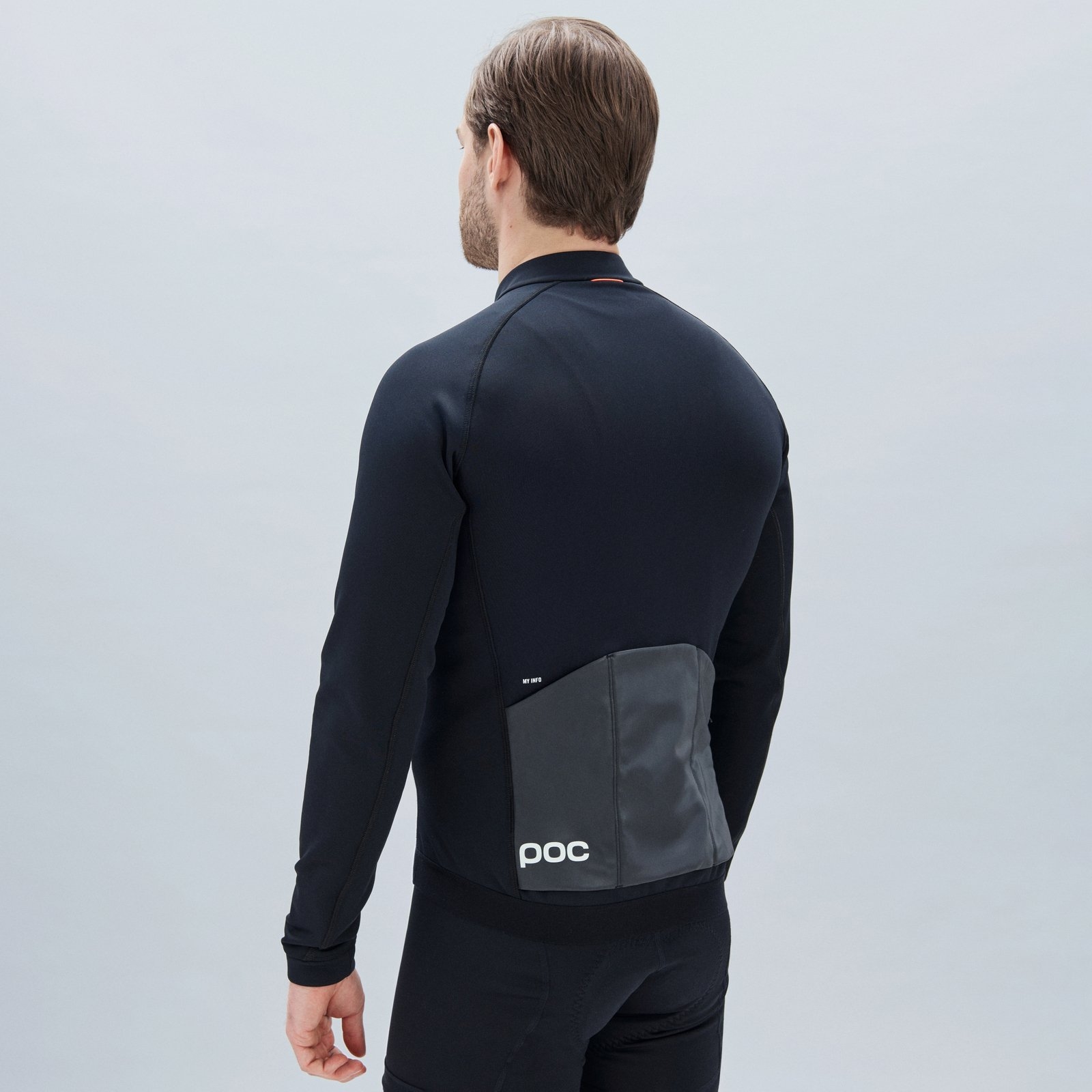 POC Thermal Cycling Jacket Men - 1002 Uranium Black | BIKE24