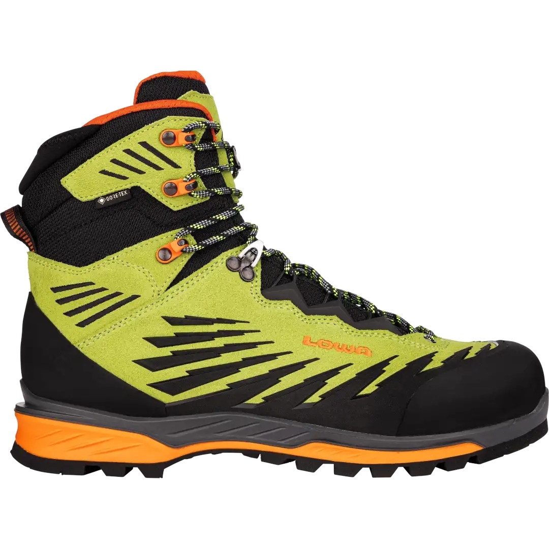 Picture of LOWA Alpine Evo GTX Men&#039;s Mountaineering Shoes - lime/flame