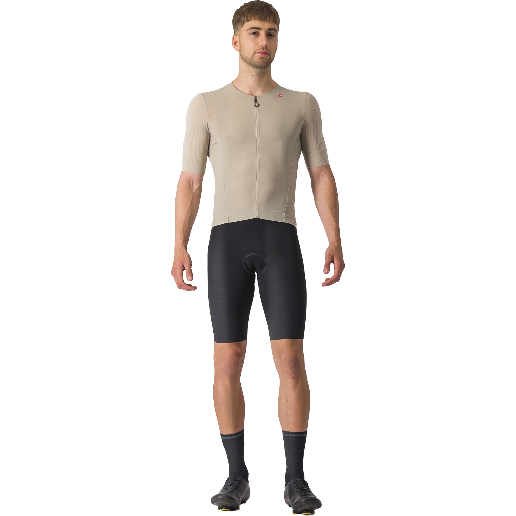Castelli Premio Black Jersey Men - clay 294 | BIKE24