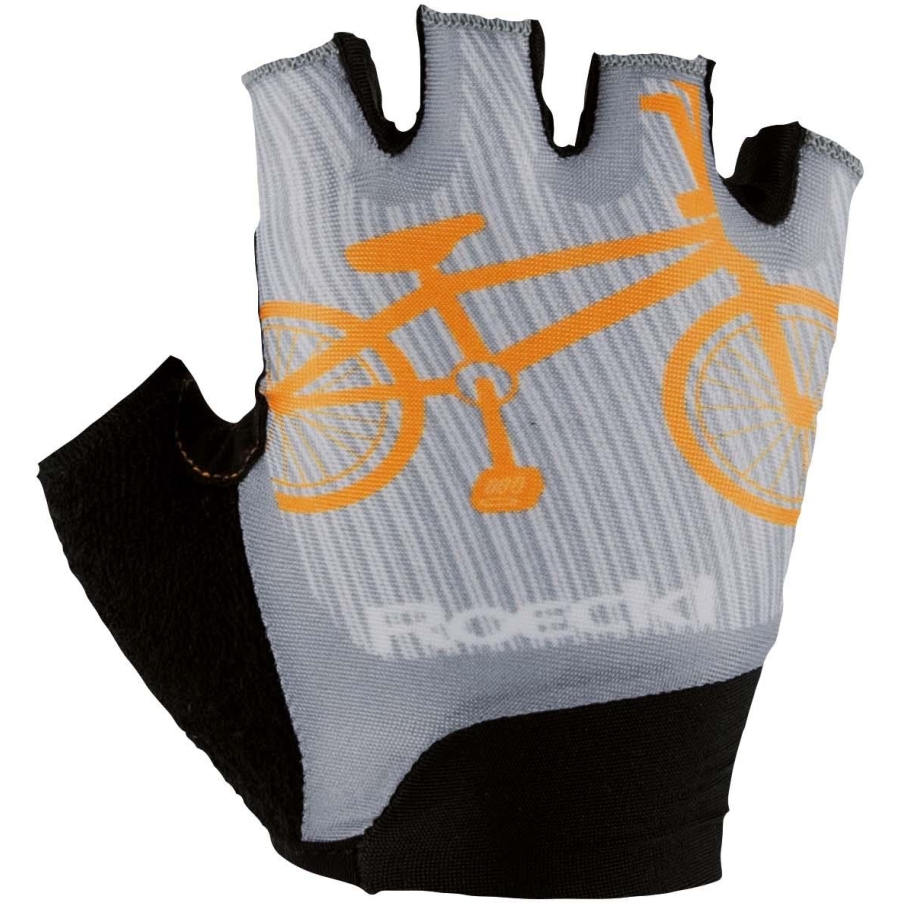 Picture of Roeckl Sports Trapani Kid&#039;s Cycling Gloves - alloy grey 8270