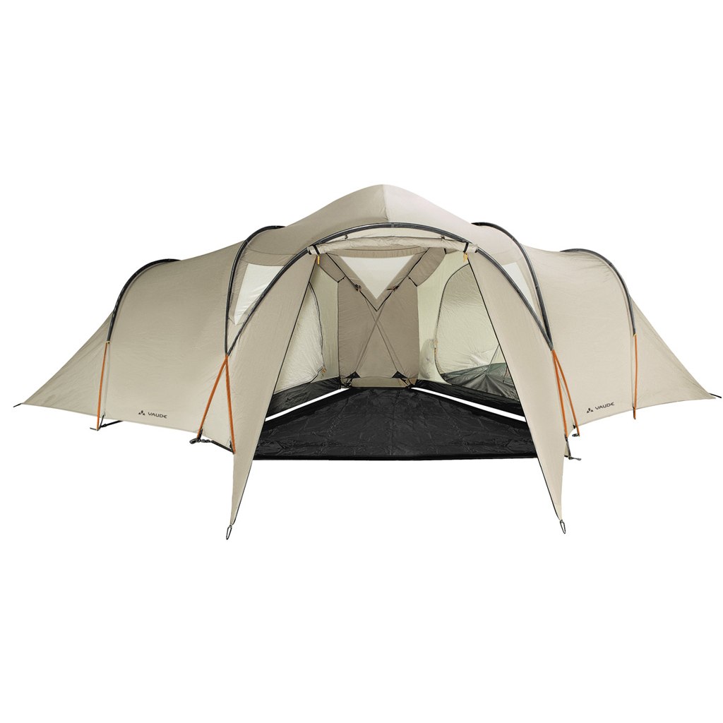 Picture of Vaude Badawi Long 6P Tent - sand
