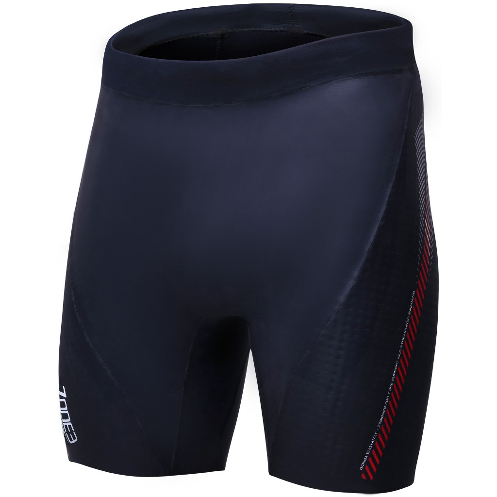 Picture of Zone3 Neoprene Buoyancy Shorts &#039;Premium&#039; Aerodome Elite 5/3mm - black/red