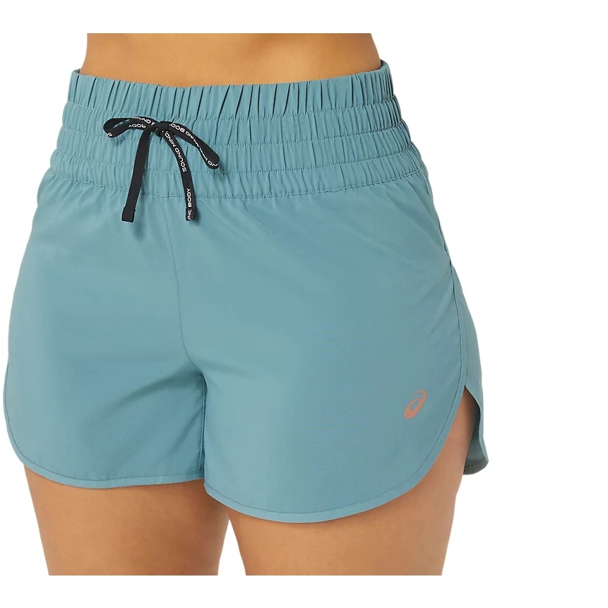 Picture of asics Nagino 4IN Run Shorts Women - foggy teal