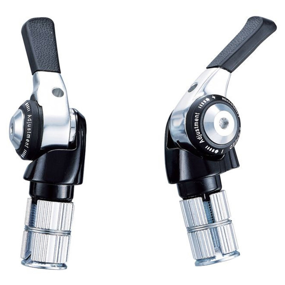 Picture of microSHIFT R9 BS-T09 Bar End Shifters - 2/3x9-speed