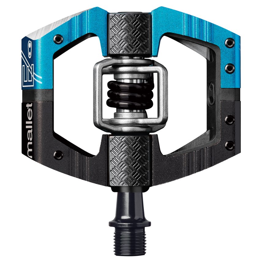 Image of Crankbrothers Mallet Enduro LS Clipless Pedals - electric blue/black