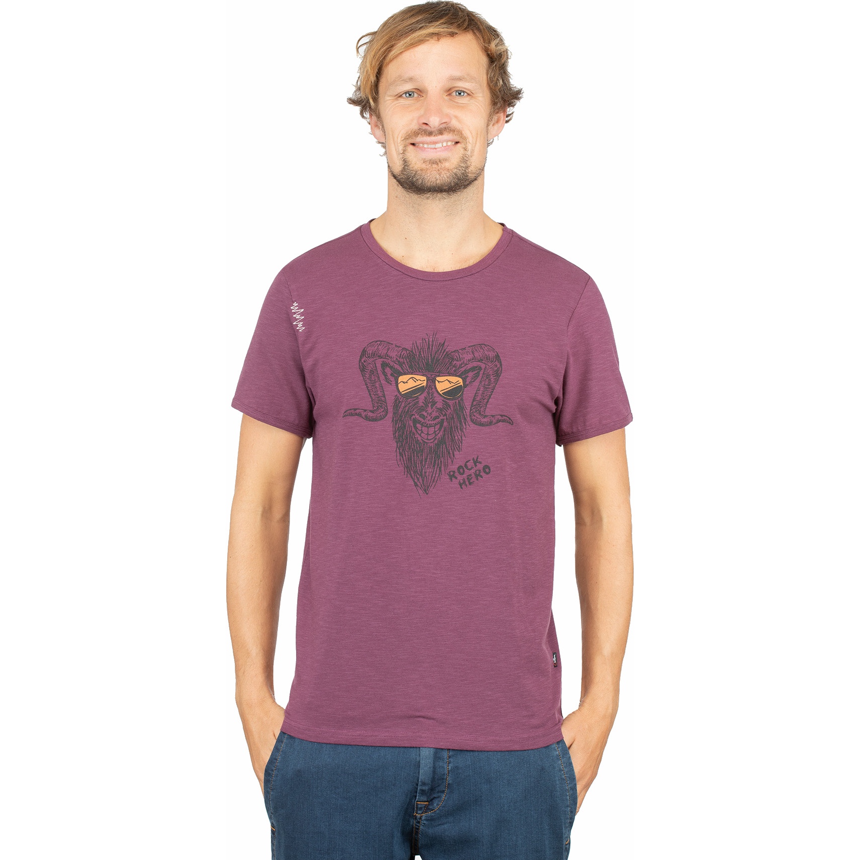 Bild von Chillaz Rock Hero T-Shirt Herren - dark bordeaux