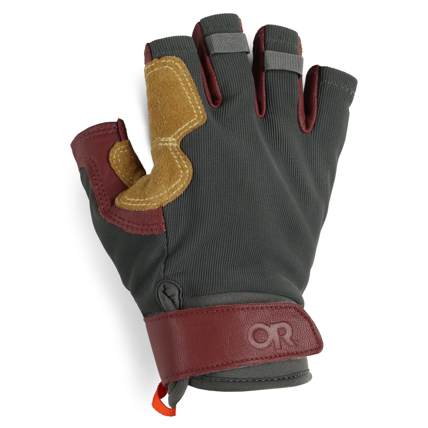 Picture of Outdoor Research Fossil Rock II Gloves - charcoal/brick