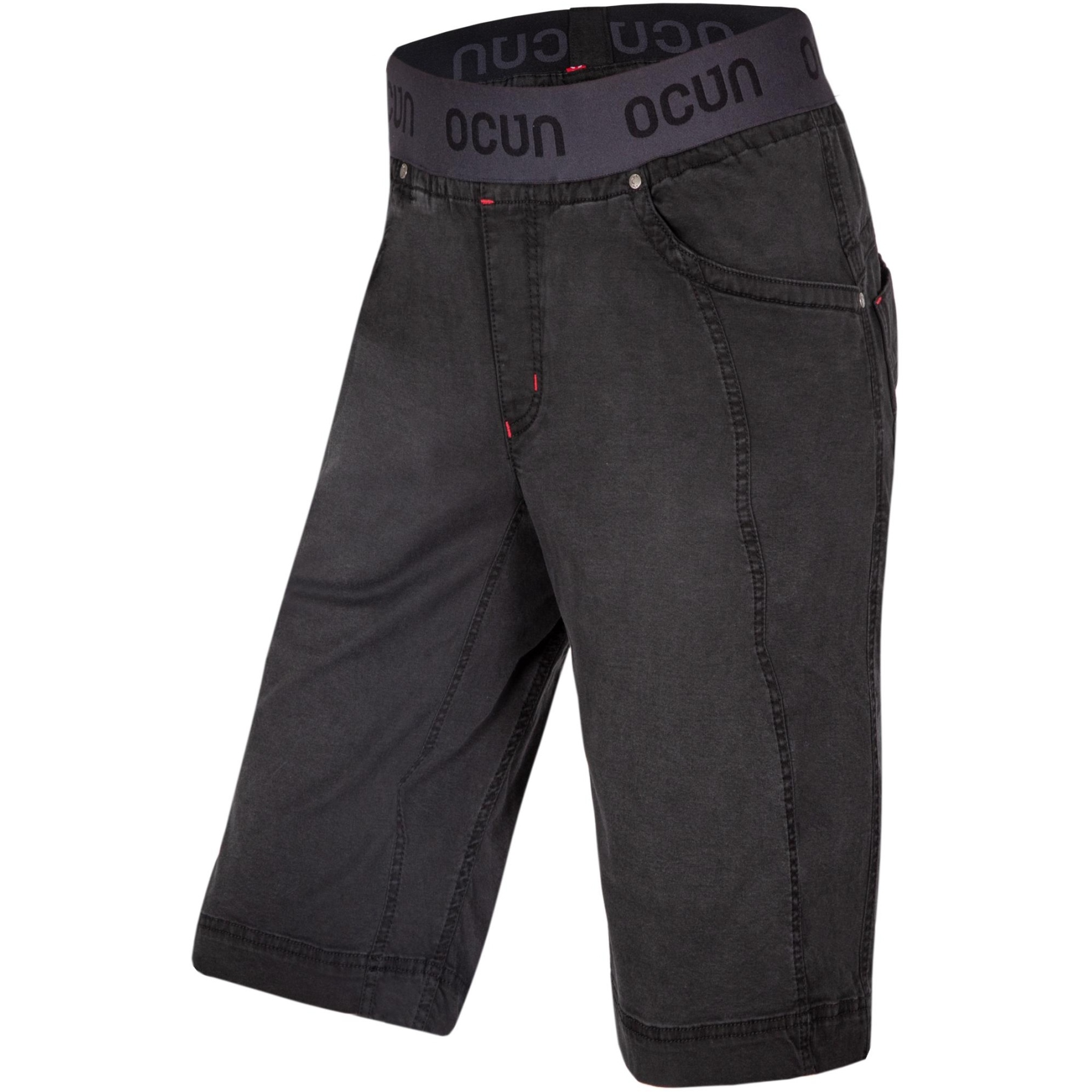 Immagine prodotto da Ocún Pantaloni Arrampicata Uomo - Mánia Organic Jeans Shorts - nero