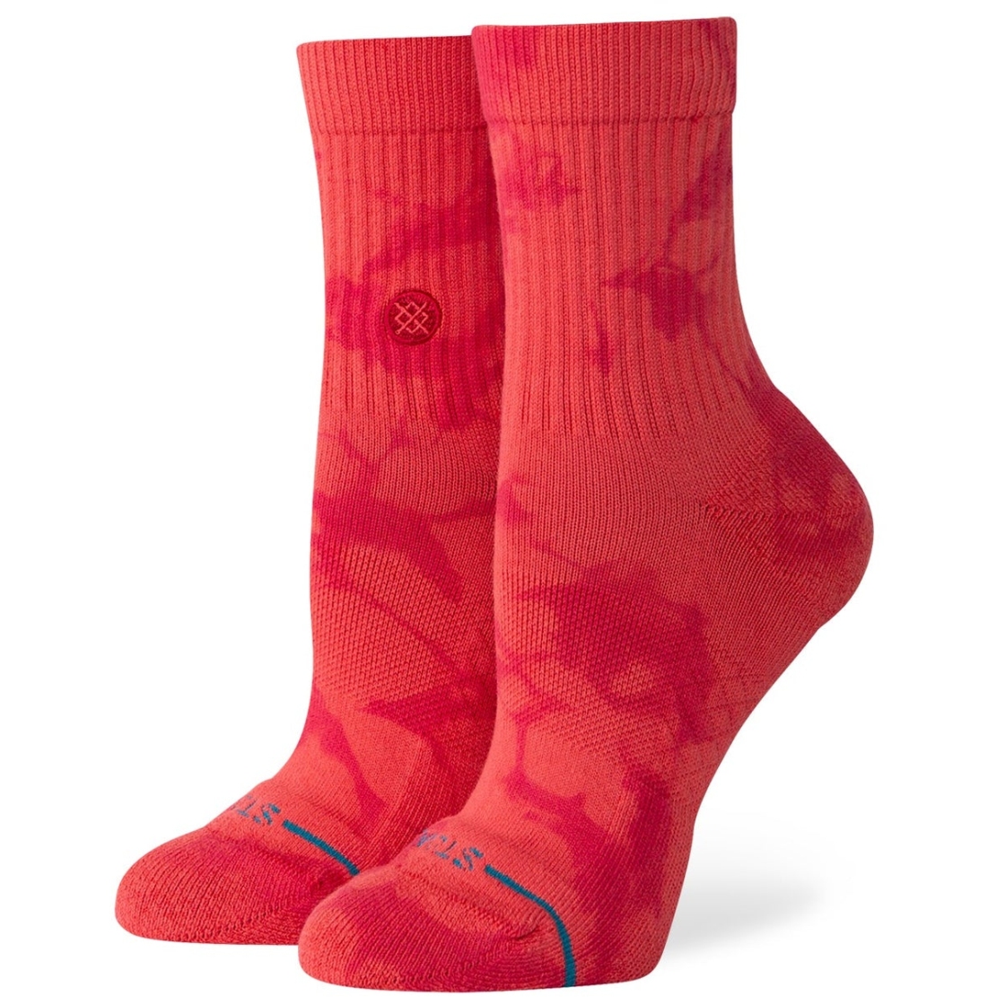 Picture of Stance Dye Namic Quarter Socks Women - red