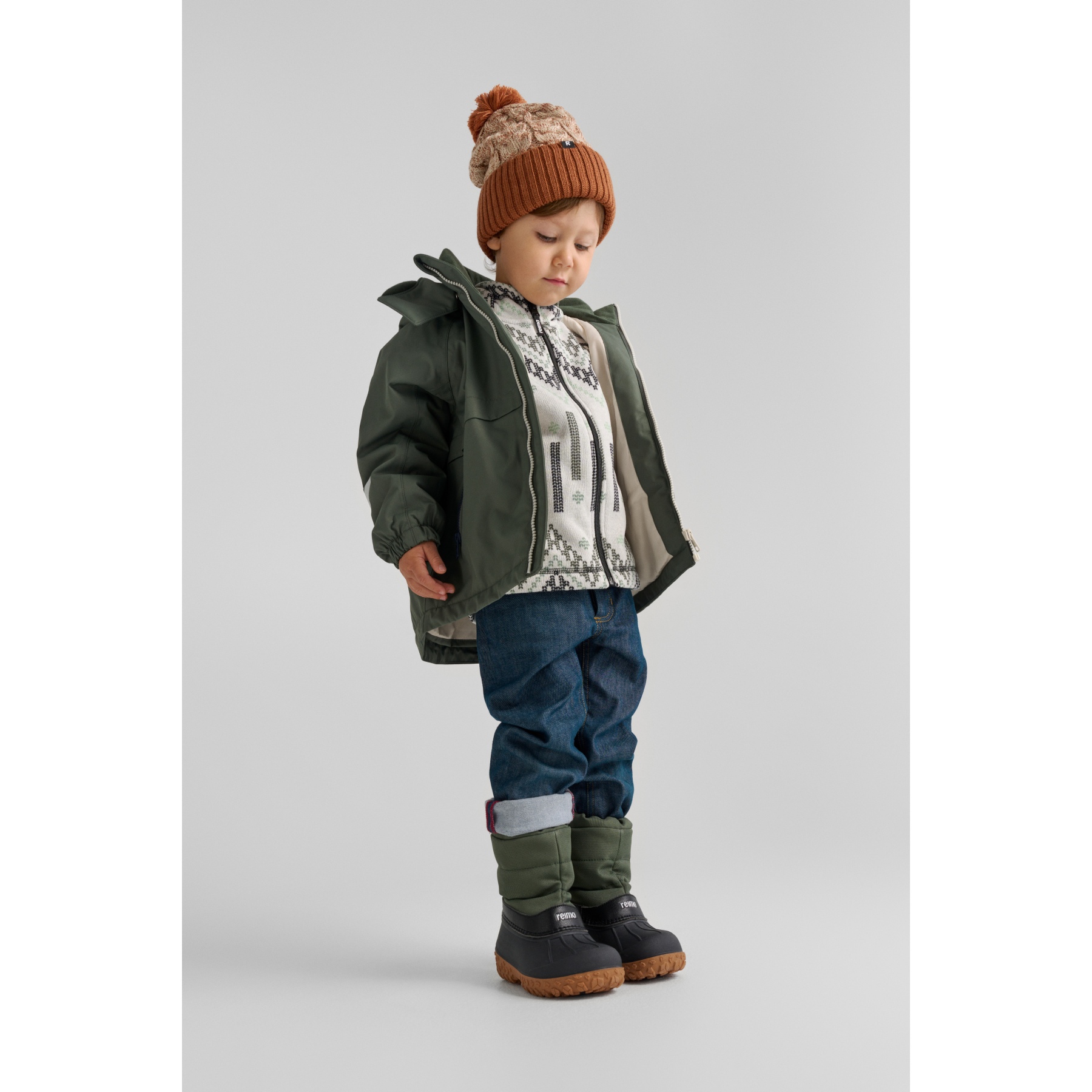 (取寄) レイマ キッズ ビーニー - キッズ Reima kids Taasko Beanie - Kids' Amber 取寄) レイマ トドラー ジャケット - トッドラー Reima toddler Palsi