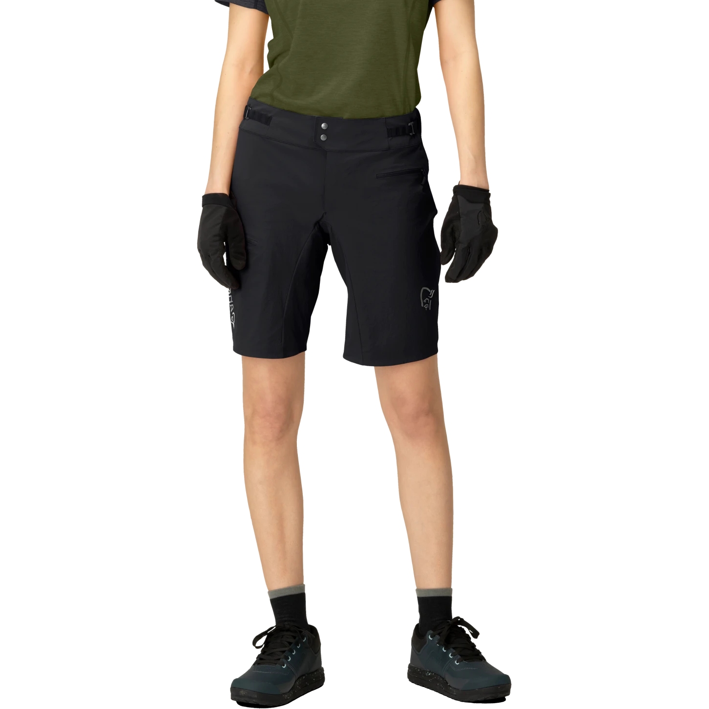 Pantaloncini Nuoto Donna Firefly Ken - Poliestere Asciugatura Rapida Nero - Foto 4