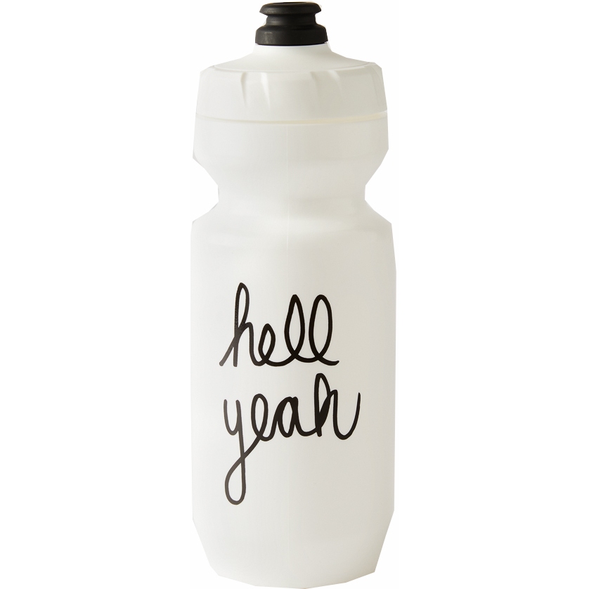 Bild von FINGERSCROSSED Bidon Hell Yeah Trinkflasche 650ml - Weiß