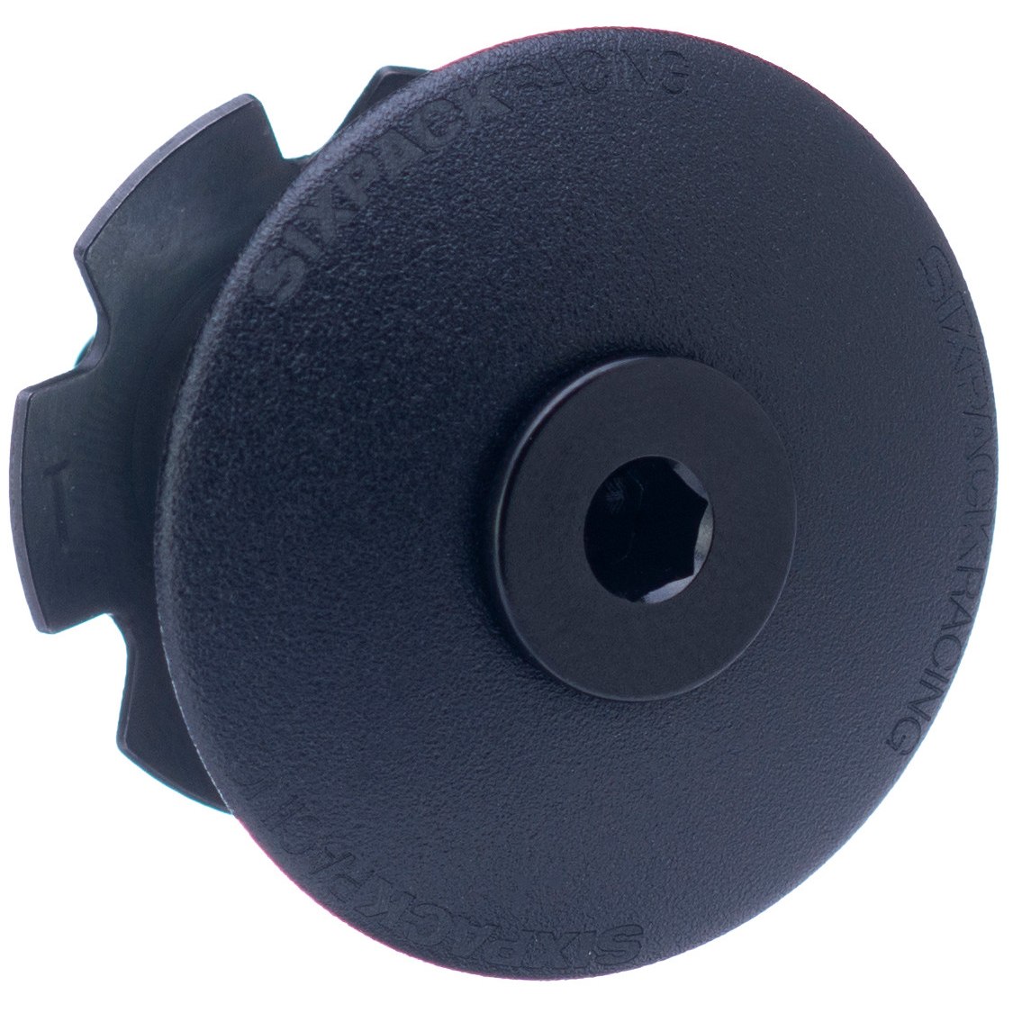 Productfoto van Sixpack Menace 1 1/8 Inch Ahead Cap - stealth black