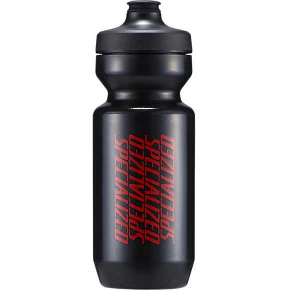 Picture of Specialized Purist WaterGate Bottle 650ml - Stacked Black/Red