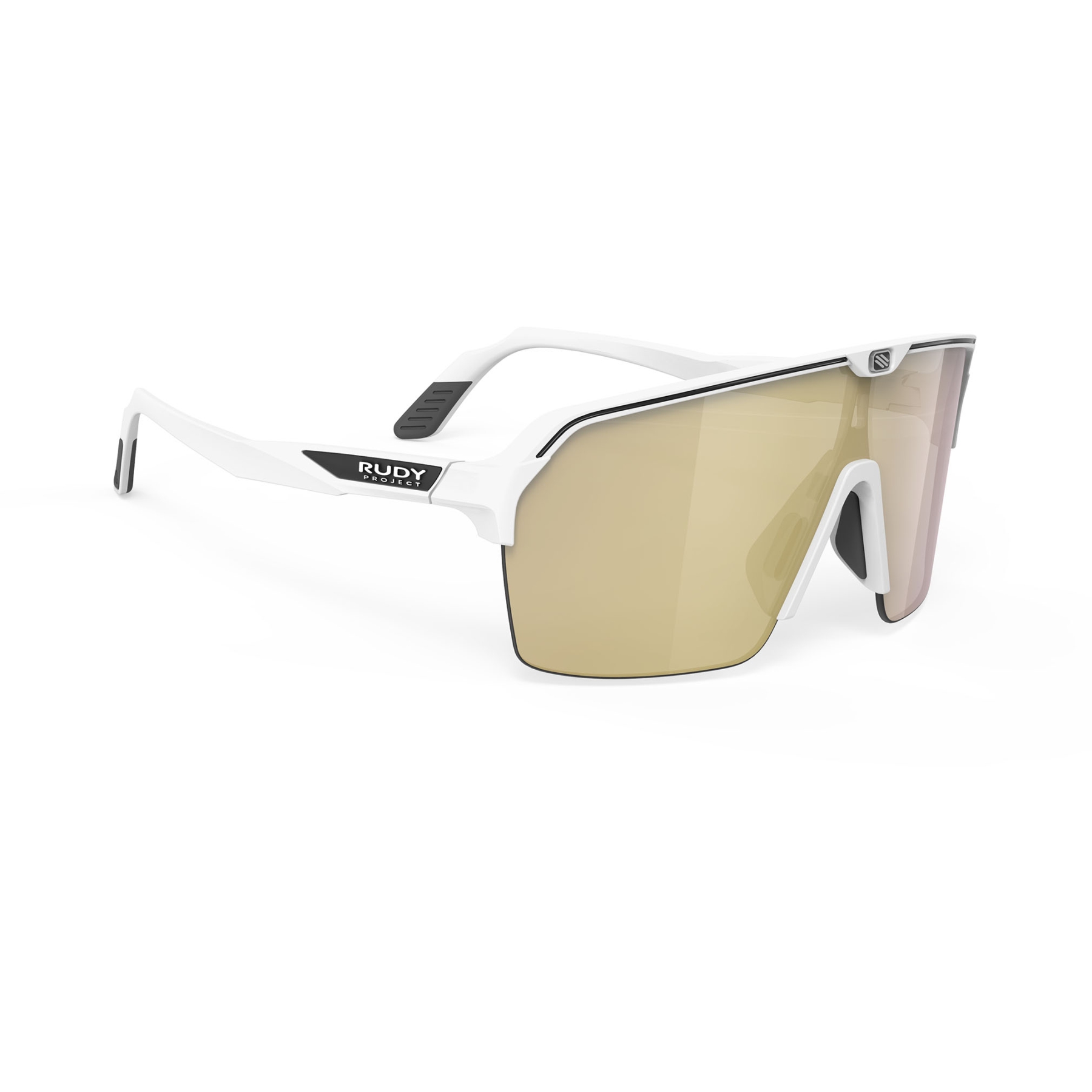 Picture of Rudy Project Spinshield Air Glasses - White (Matte)/Multilaser Gold